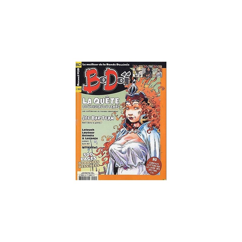 BoDoï Recueil N°20, Magazine Occasion, Editions LZ Publications