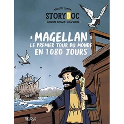 Magellan, le premier tour du monde en 1080 jours, Brigitte Coppin, Antoine Rivalan, Joël Odone, Livre Neuf, Fleurus Editions