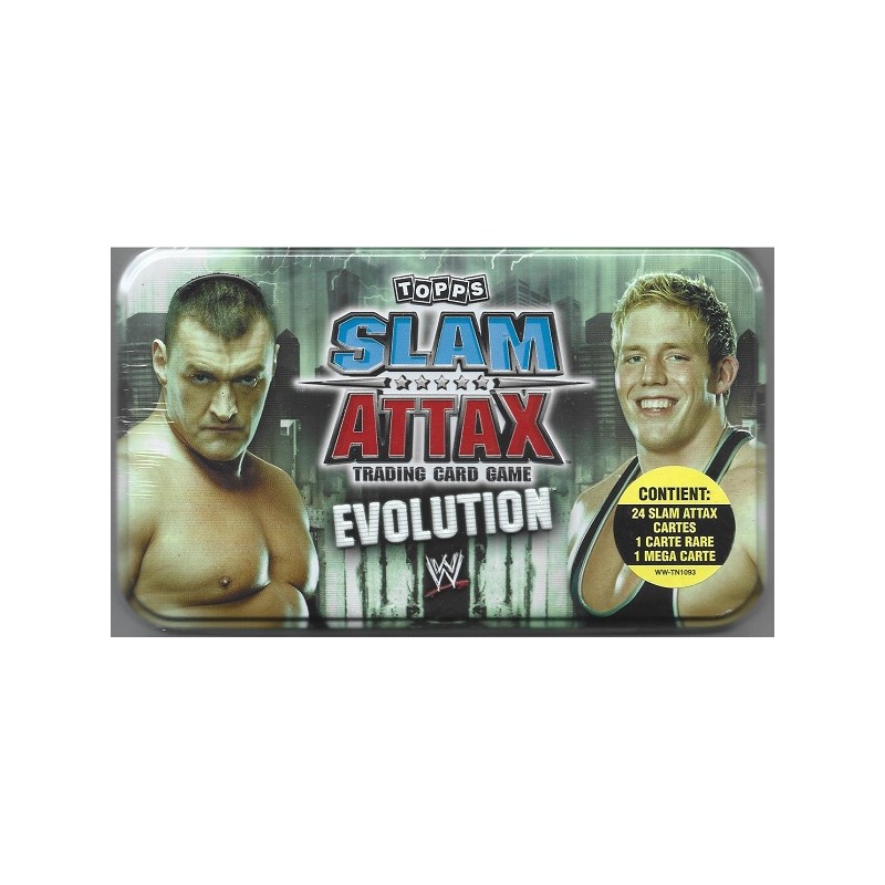 Box Cartes de catch Slam Attax Evolution