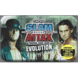 Box Métal Cartes de catch Slam Attax Evolution