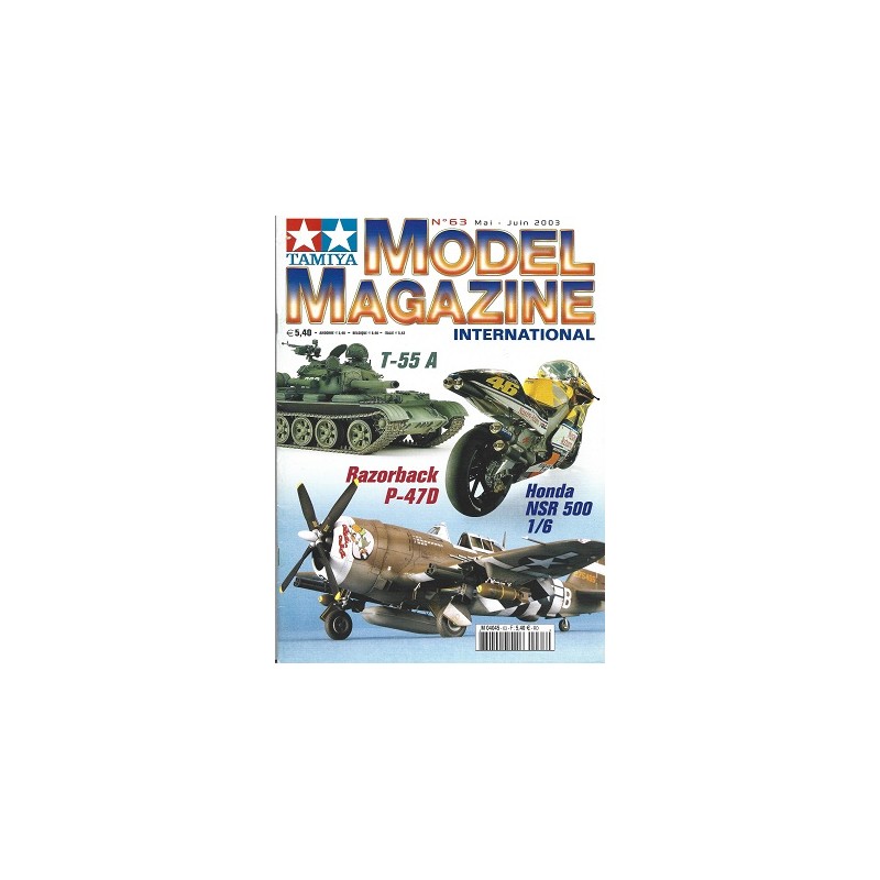 Tamiya Model Magazine n°63, Magazine Occasion