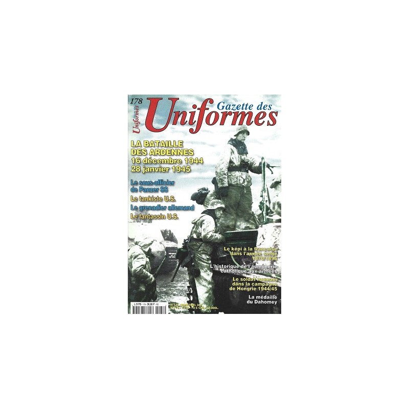 Gazette des Uniformes Magazine n°178, Magazine Occasion