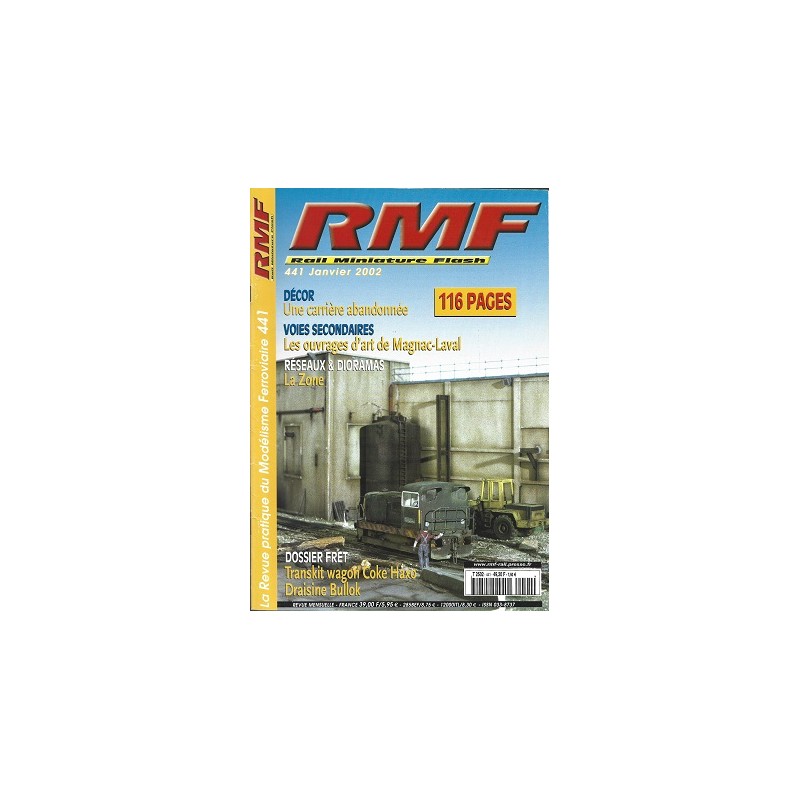 Rail Miniature Flash N°441 Janvier 2002, Magazine Occasion