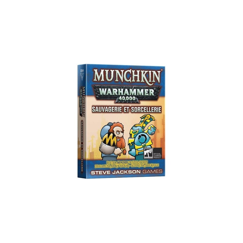 Munchkin Warhammer 40000 : Sauvagerie et Sorcellerie - Neuf