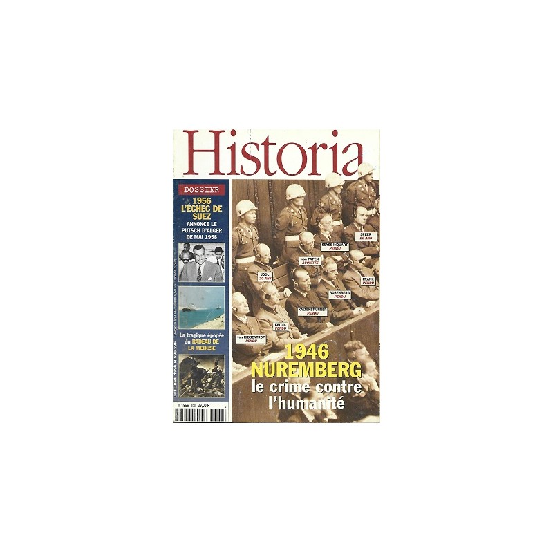 Historia n° 598 Octobre 1996