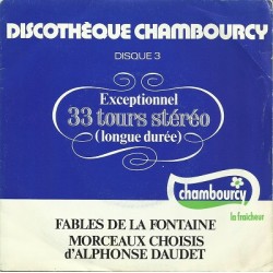 DISCOTHÈQUE CHAMBOURCY - DISQUE 3 VINYLE