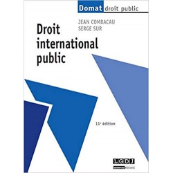 Droit International Public LGDJ 11ème Edition de Jean Combacau, Serge Sur, Livre Occasion