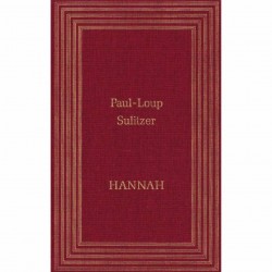 Hannah, Paul-Loup Sulitzer, Livre Occasion