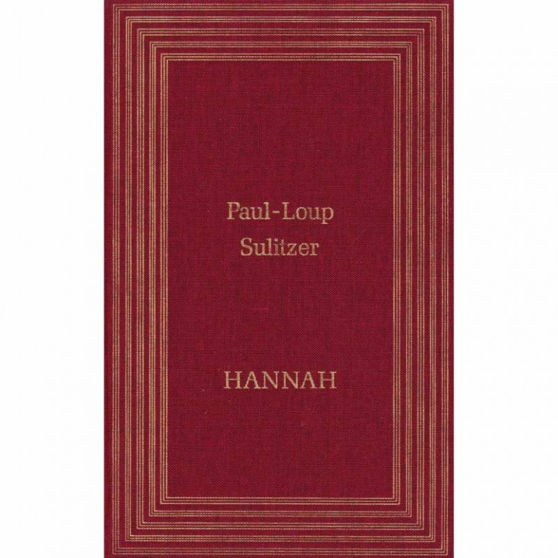 Hannah, Paul-Loup Sulitzer, Livre Occasion