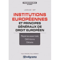 Institutions Europeennes Principes Generaux Droit Europeen, Thierry Rambaud, Patrick Papazian, Livre Occasion